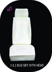 3 X 2 BUS SEAT WITH HEAD BB - 22/A 